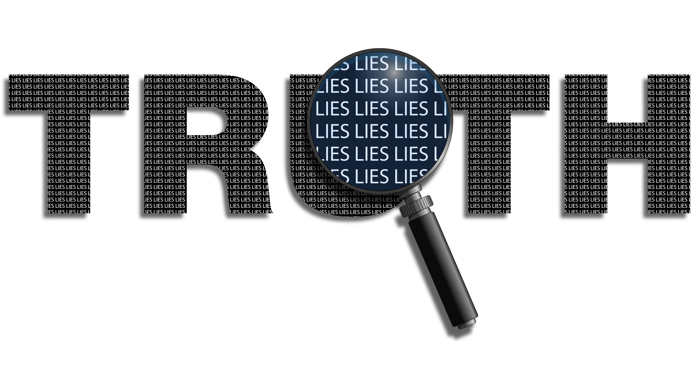 Truth Is Full Of Lies Clip arts