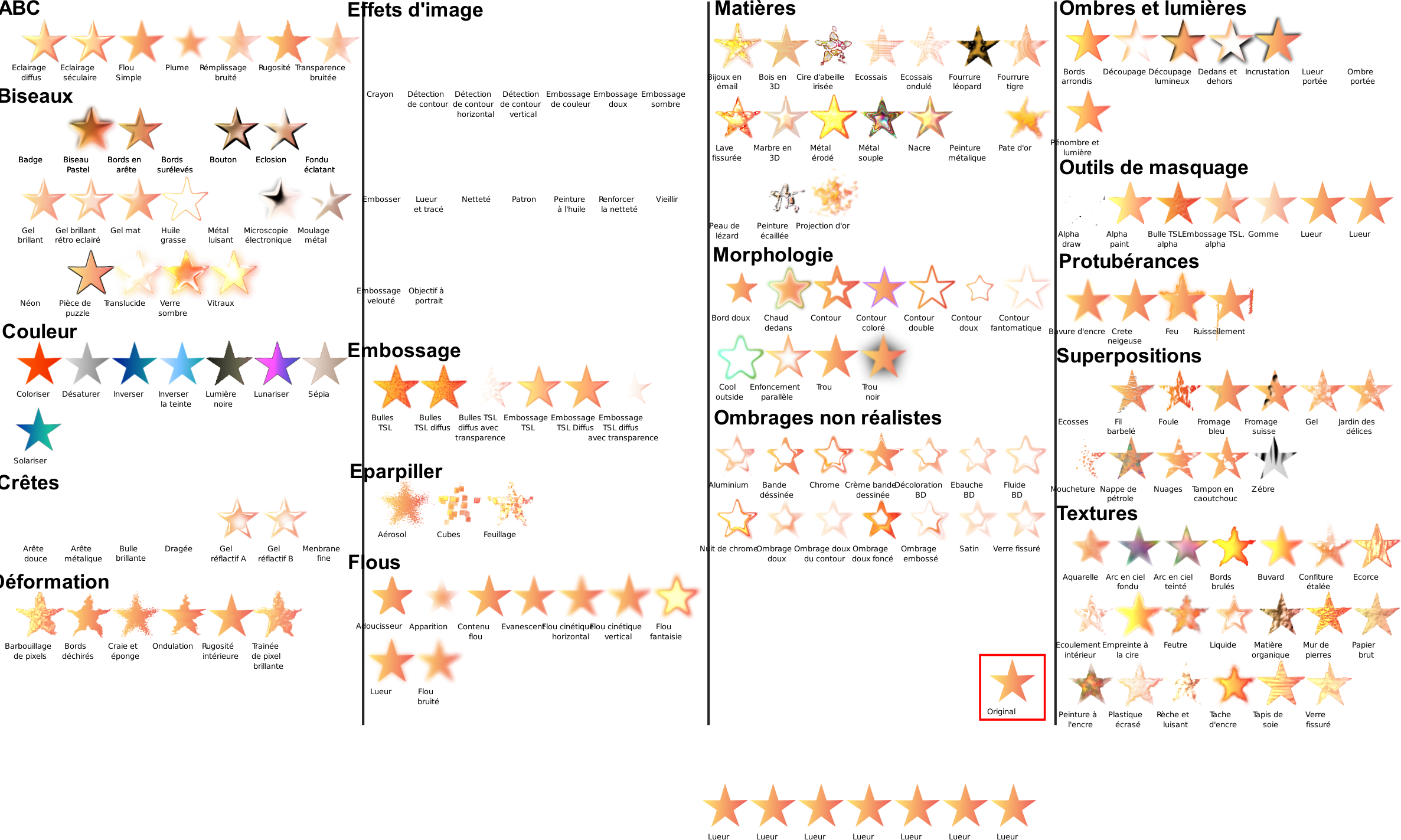 Tutorial on Making Stars PNG icon