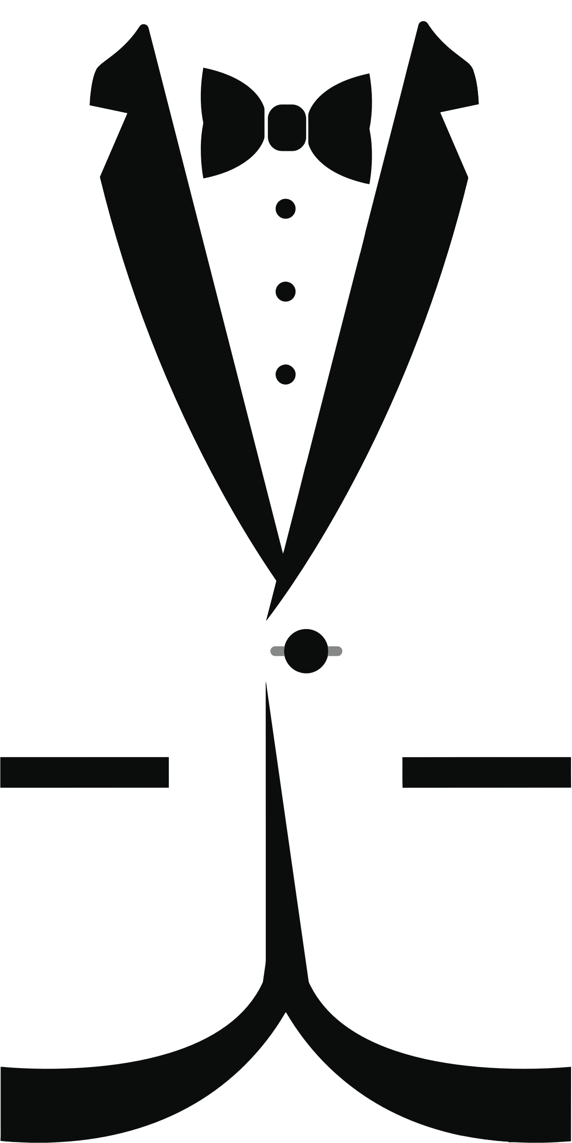 Tuxedo SVG Clip arts