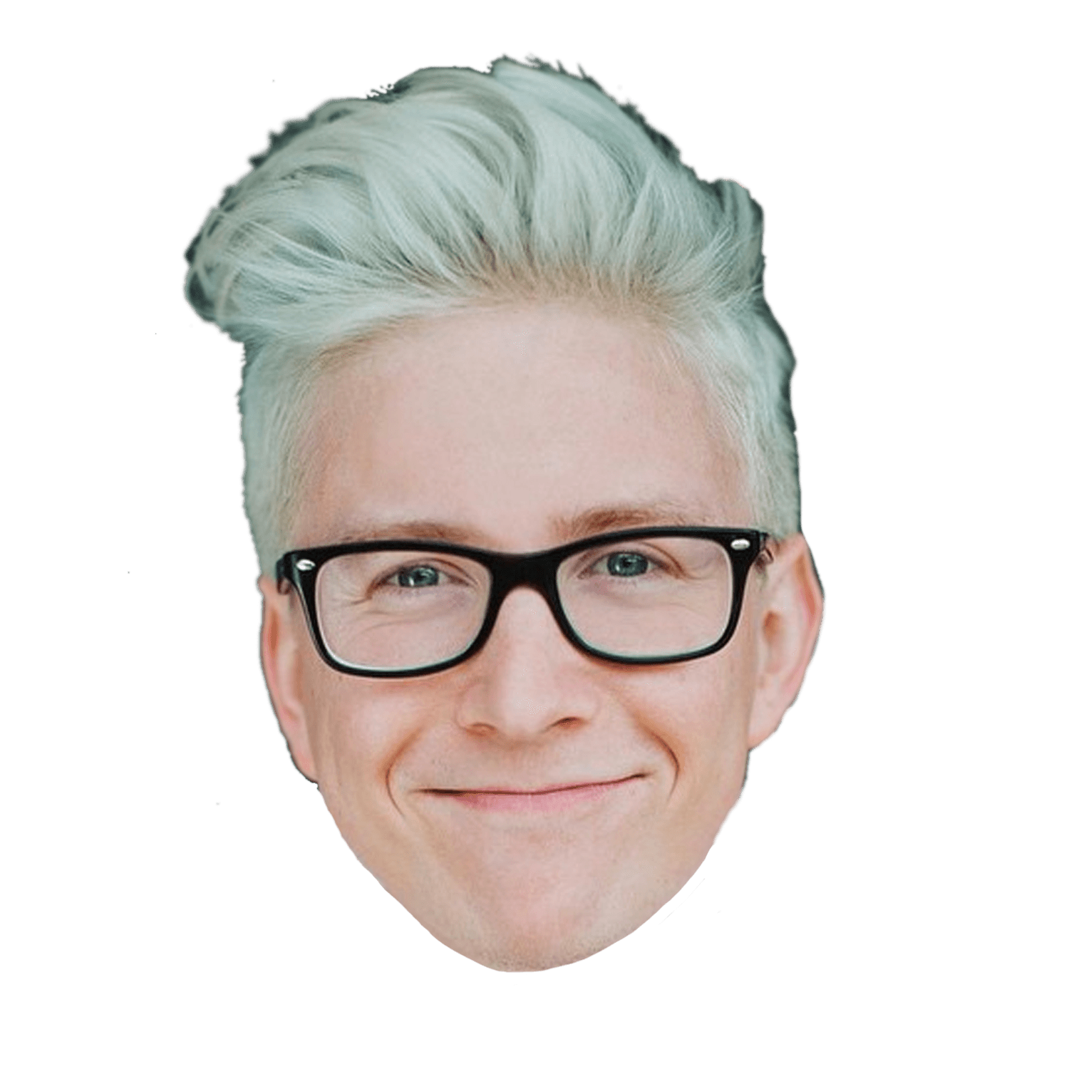 Tyler Oakley Face Solo PNG icon