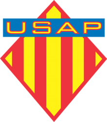 USA Perpignan Rugby Logo SVG Clip arts