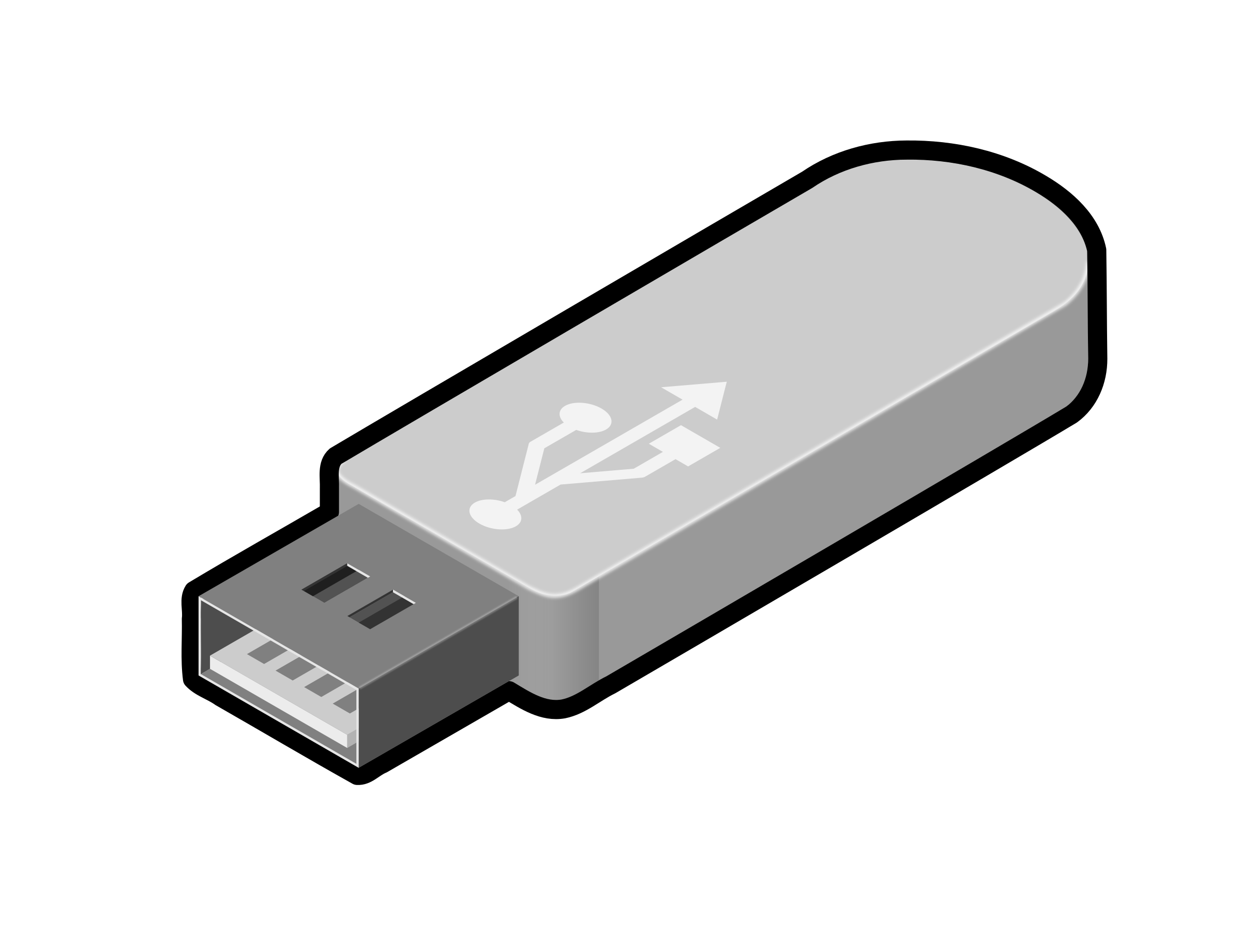 USB Thumb Drive 2 Clip arts
