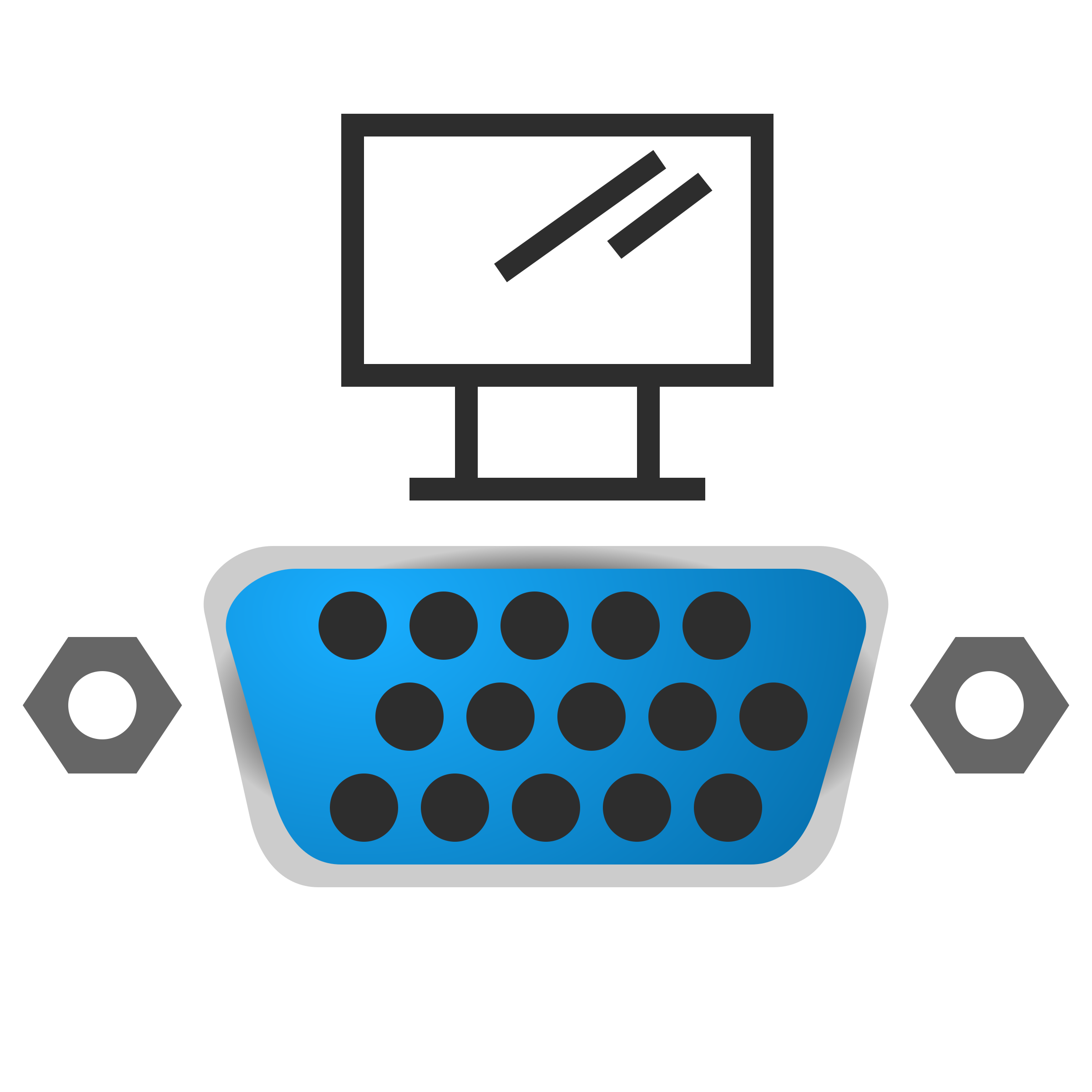 VGA port icon PNG icon