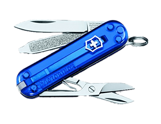 Victorinox Blue Classic Pocket Knife PNG icon