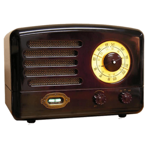 Vintage Bakelite Radio SVG Clip arts