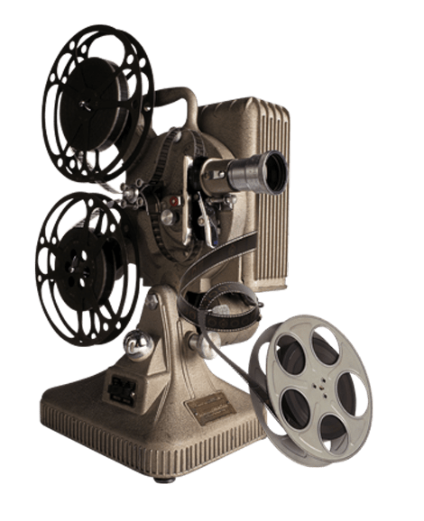 Vintage School Film Projector SVG Clip arts