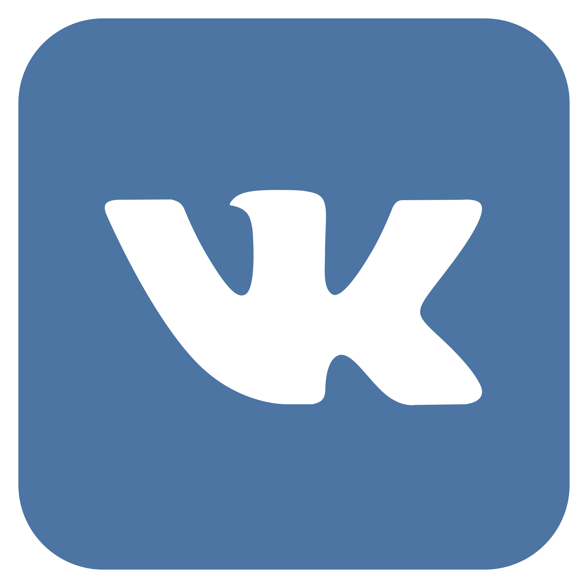 VK VKontakte Logo Icon PNG icon