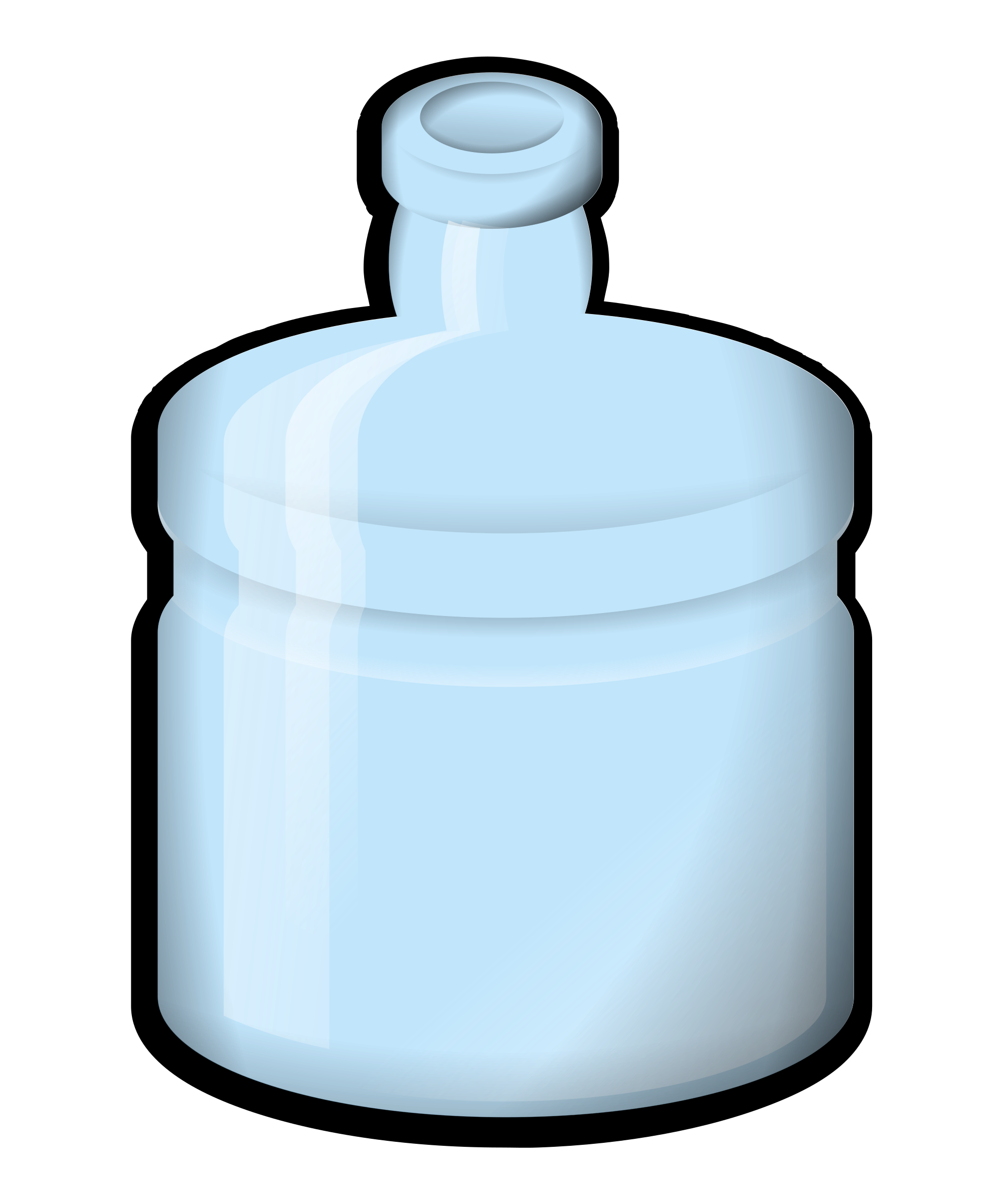 Water Bottle SVG Clip arts