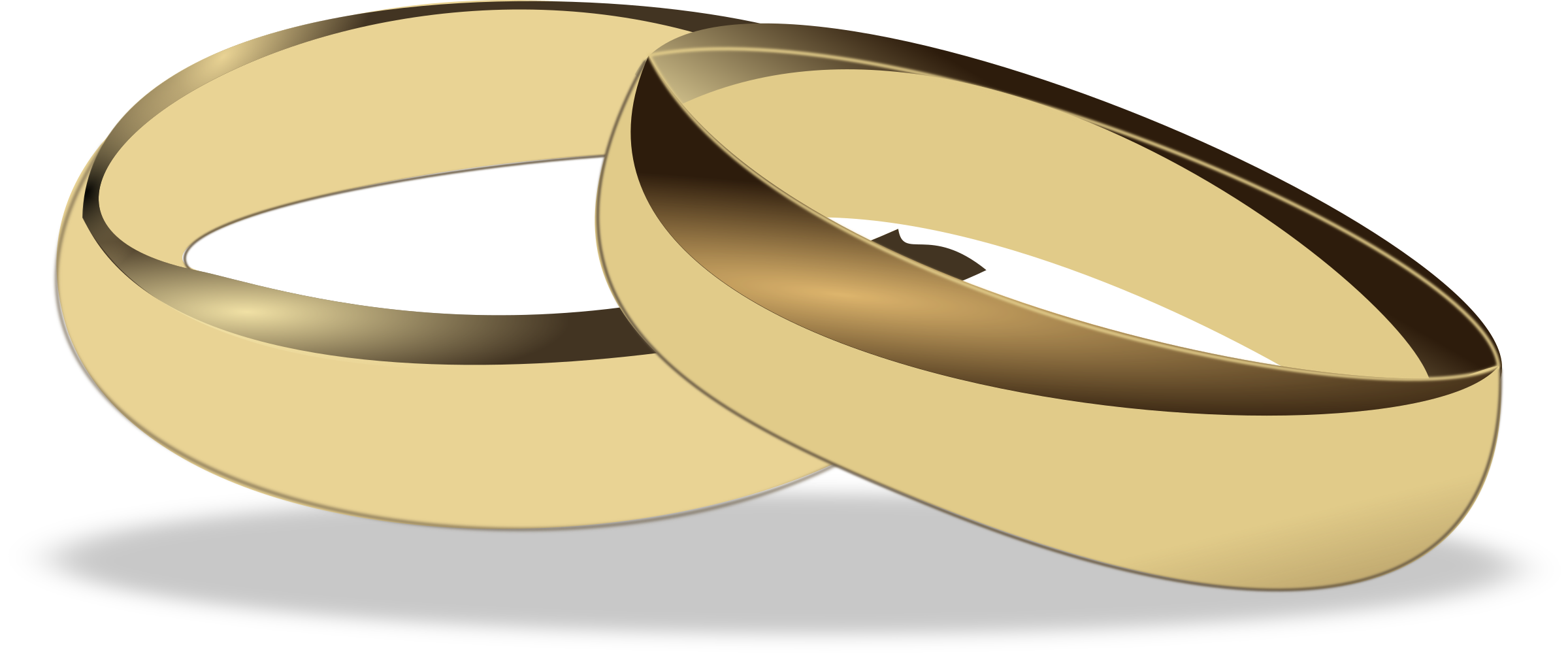 Wedding Rings SVG Clip arts