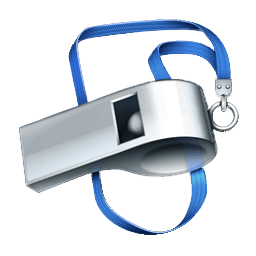 Whistle on Blue String PNG images