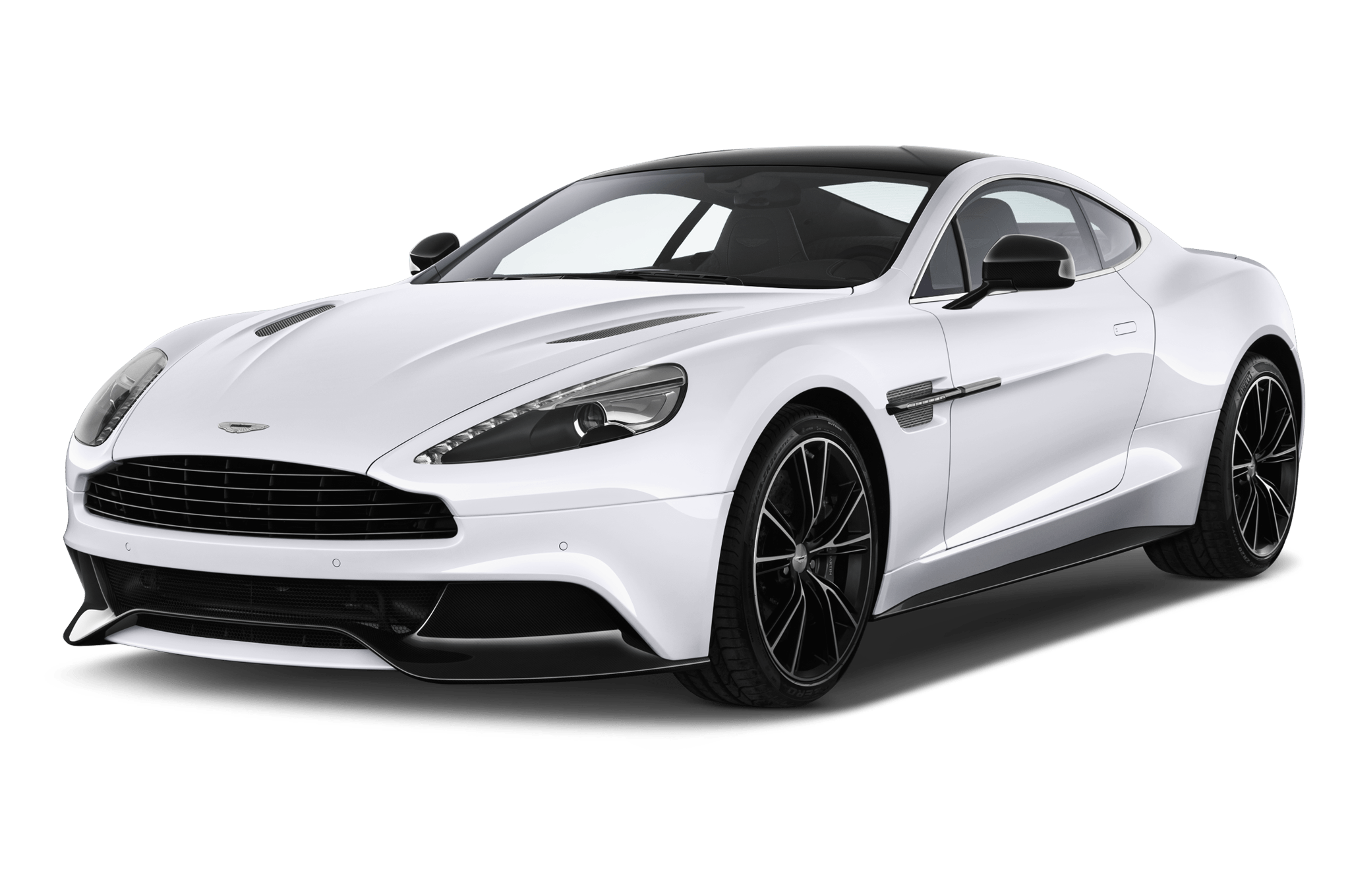 White Aston Martin PNG icon
