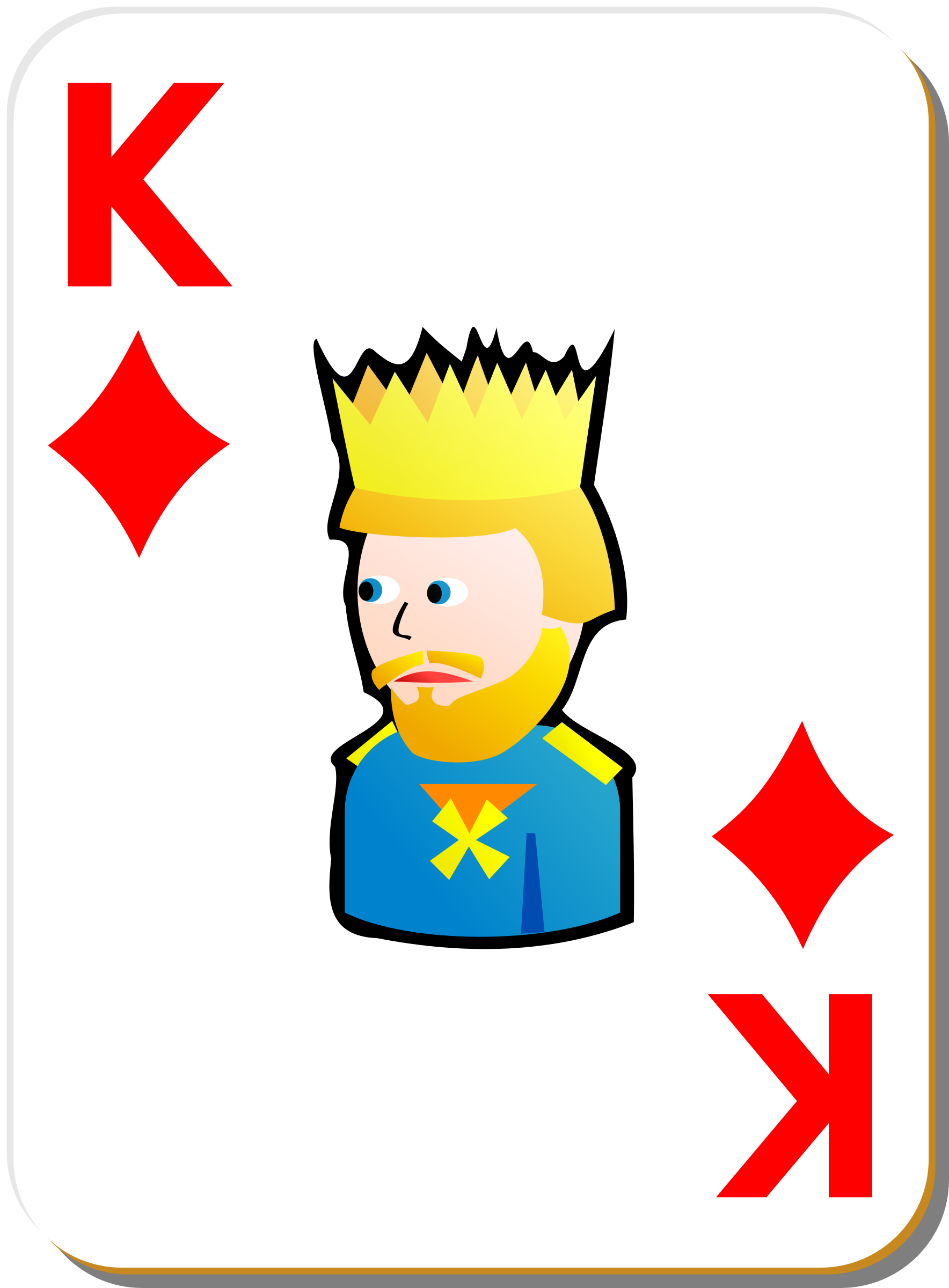 White Deck: King of Diamonds PNG icon