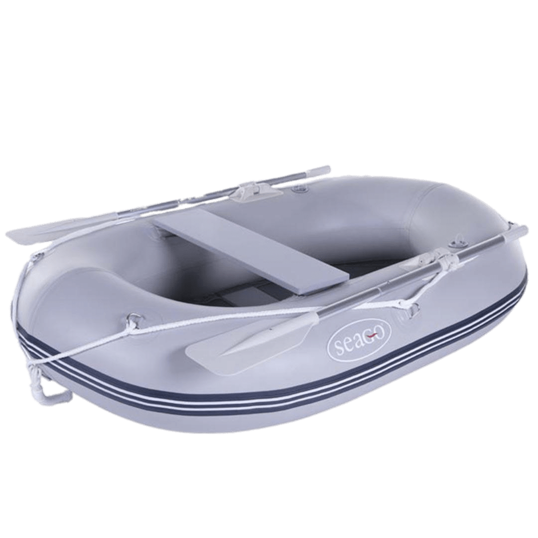 White Inflatable Dinghy SVG Clip arts