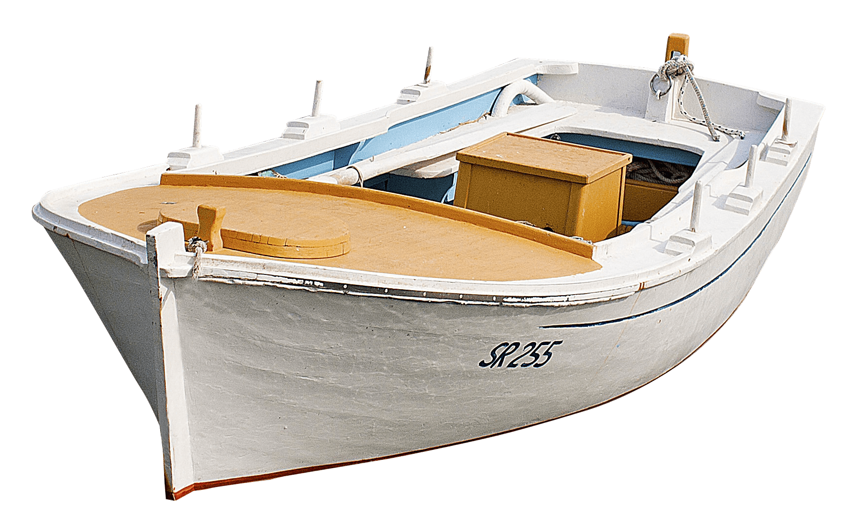 White Wooden Boat SVG Clip arts