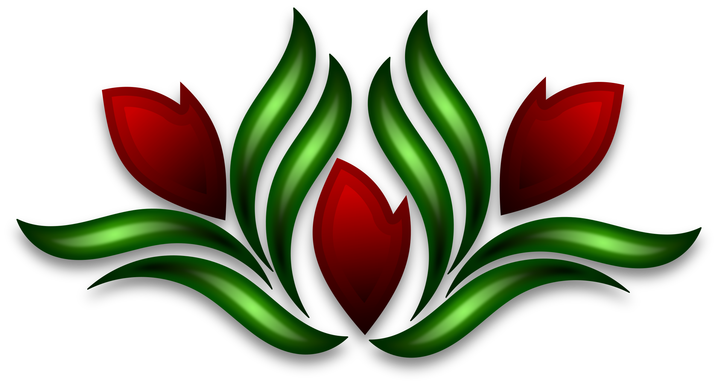 Wild Flower Motif PNG icon