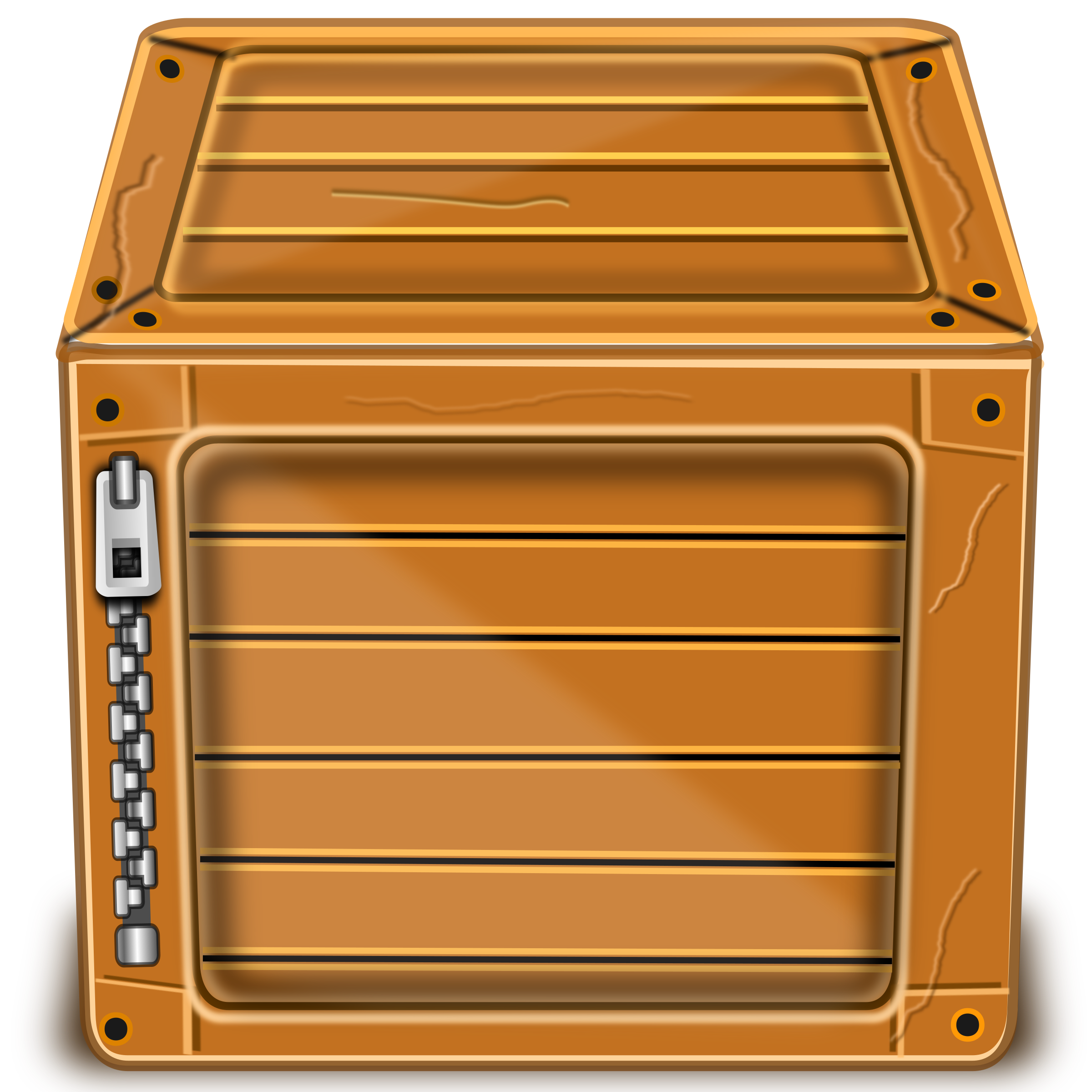 Wooden Package PNG icon