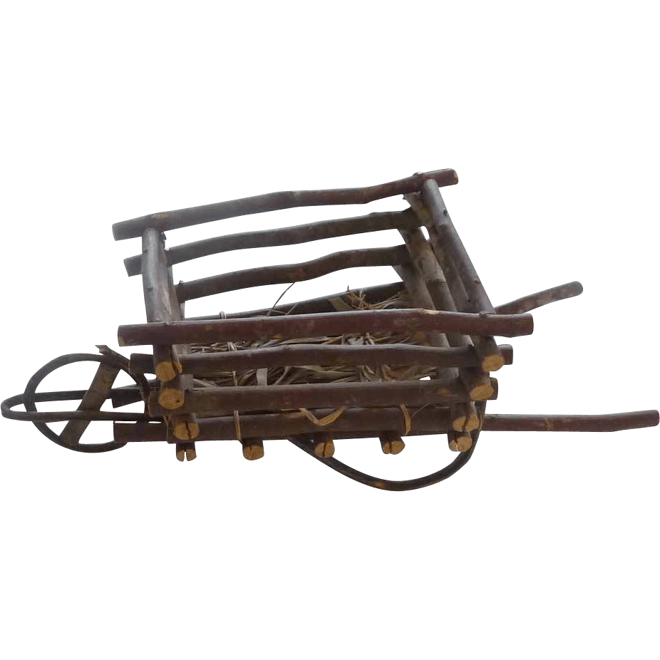 Wooden Wheelbarrow DIY SVG Clip arts