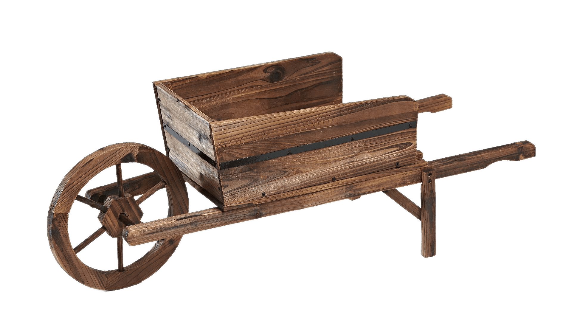 Wooden Wheelbarrow PNG images
