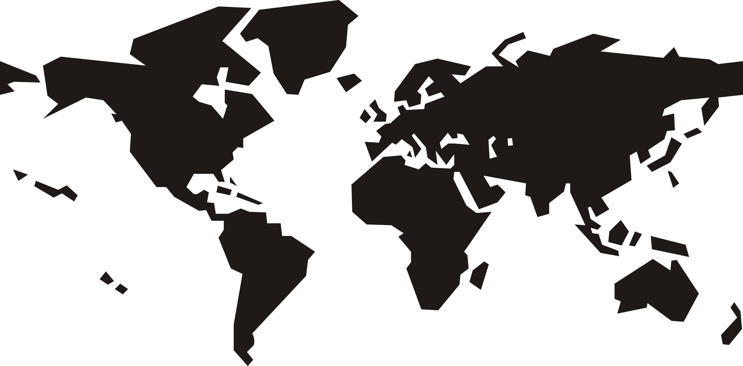 World map PNG icon
