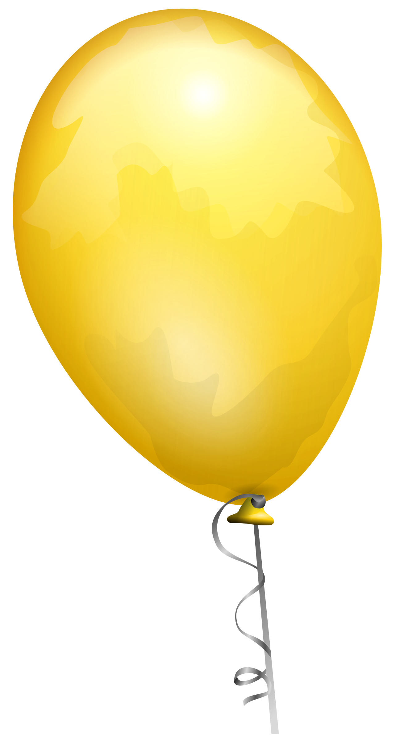 Yellow balloon Clip arts