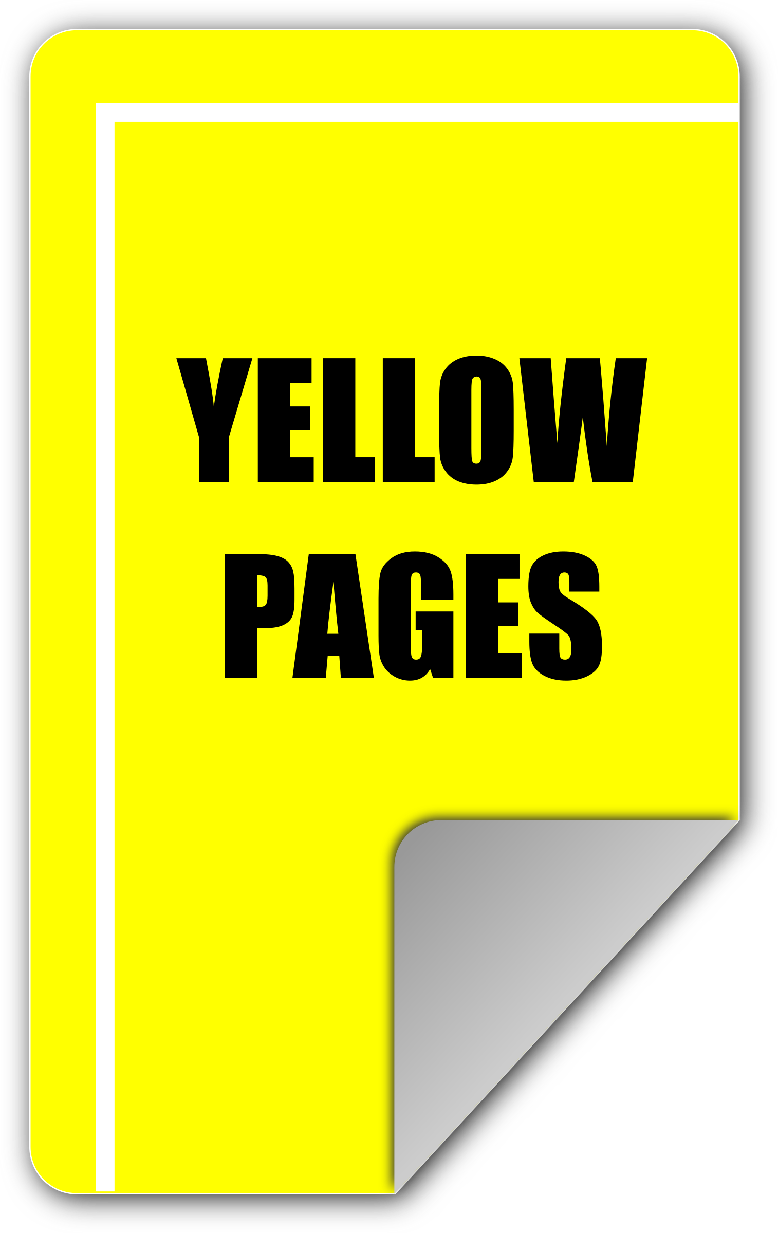 Yellow Pages Clip arts