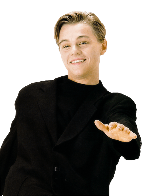 Young Leonardo Di Caprio PNG icon
